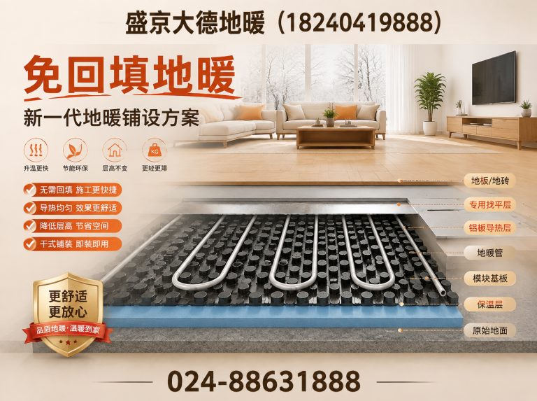 苏家屯区沈阳地暖安装展示图